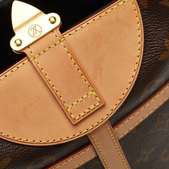 Louis Vuitton Monogram Duffle Bag Leather Handbag M43587 in Excellent condition - Picture 6 of 11